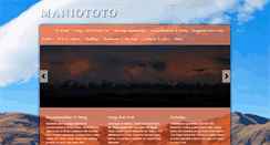 Desktop Screenshot of maniototo.co.nz